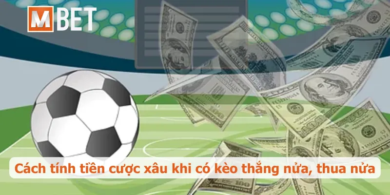 Cách tính tiền cược xâu khi có kèo thắng nửa, thua nửa