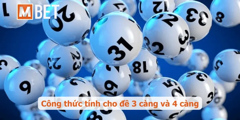 Công thức tính cho đề 3 càng và 4 càng